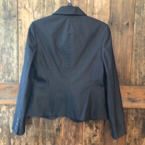 Victoria Secret Sz 6 NWT Navy Blue Long Sleeve Career Workwear 3-Button Blazer - Picture 4 of 7